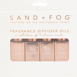 Sand and Fog 4pk Classic Diffuser Oils